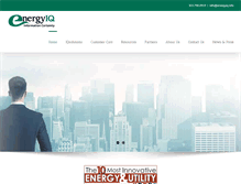 Tablet Screenshot of energyiq.info
